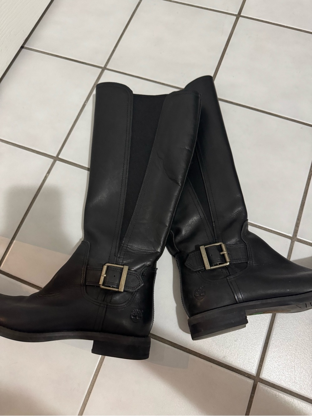 Timberland Women's Savin Hill Leather Riding Boots